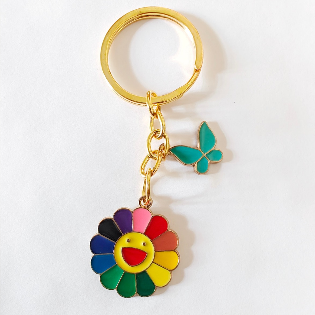 Hello daisy keyring