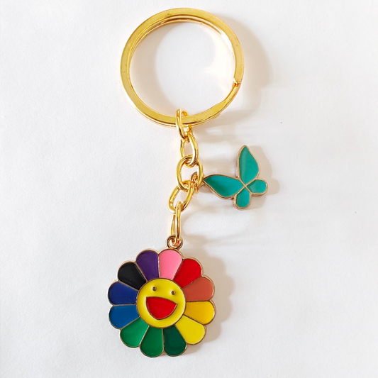 Hello daisy keyring