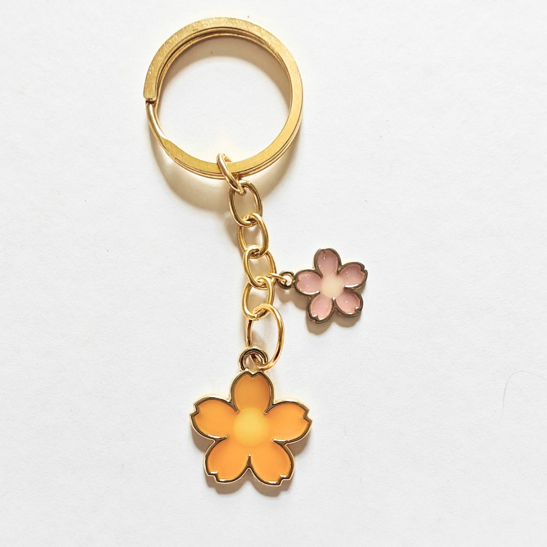 Daisy keyring
