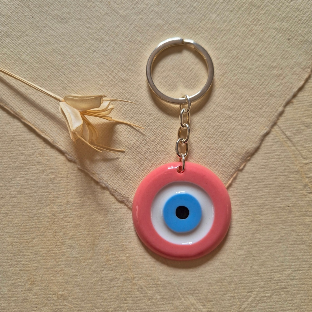 Evil eye keyring (A)