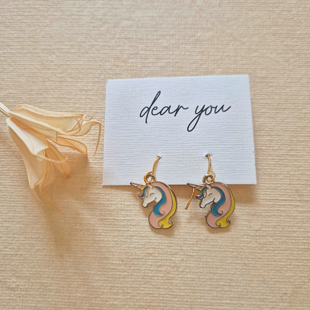 Unicorn earrings