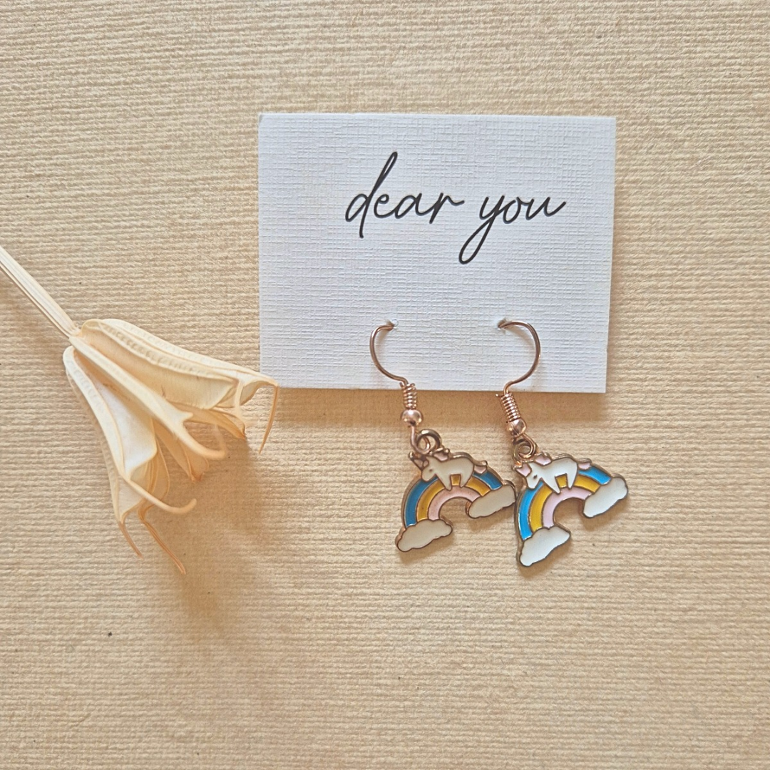 Unicorn earrings