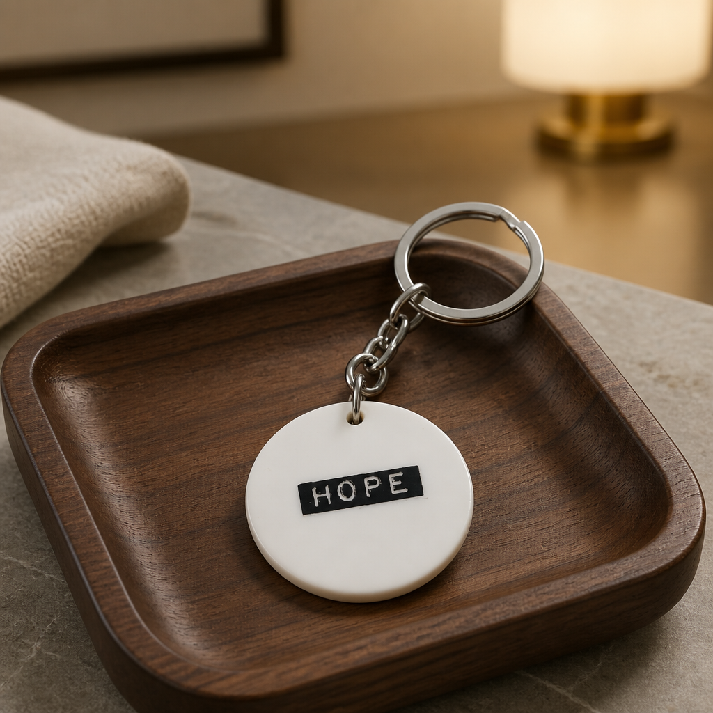Hope keyring