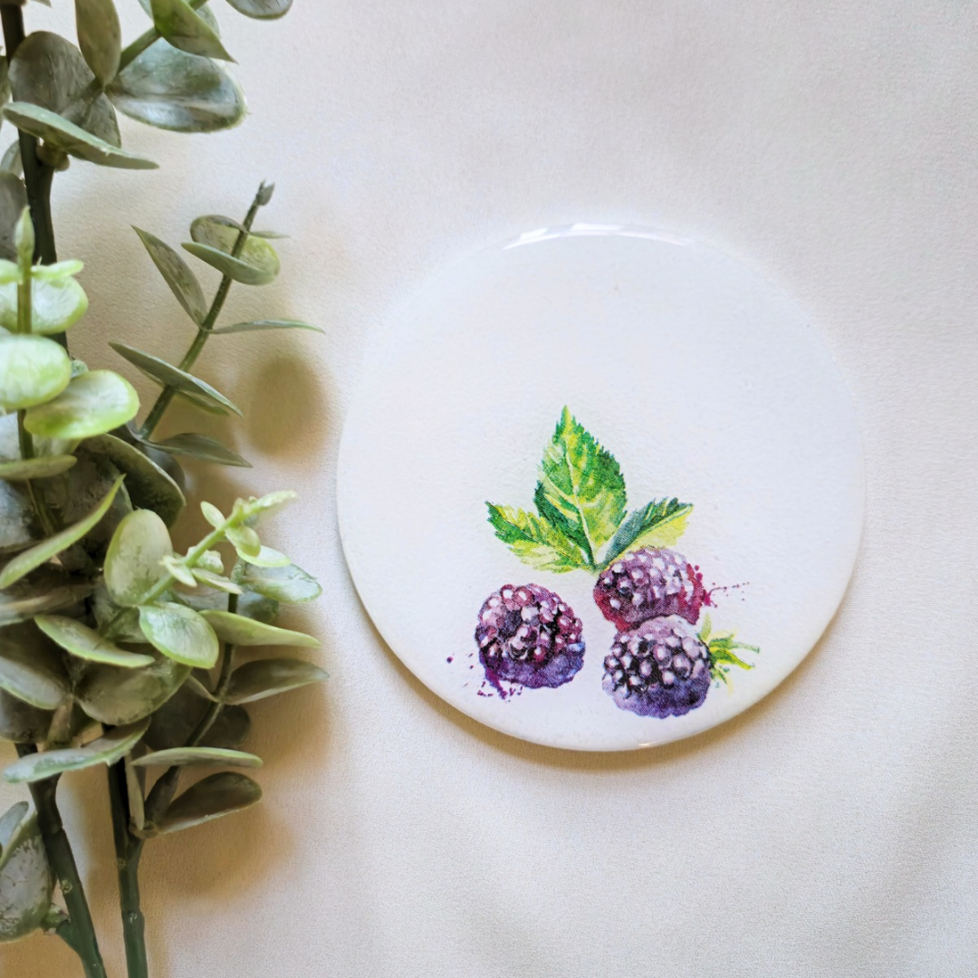 Fruits resin coasters