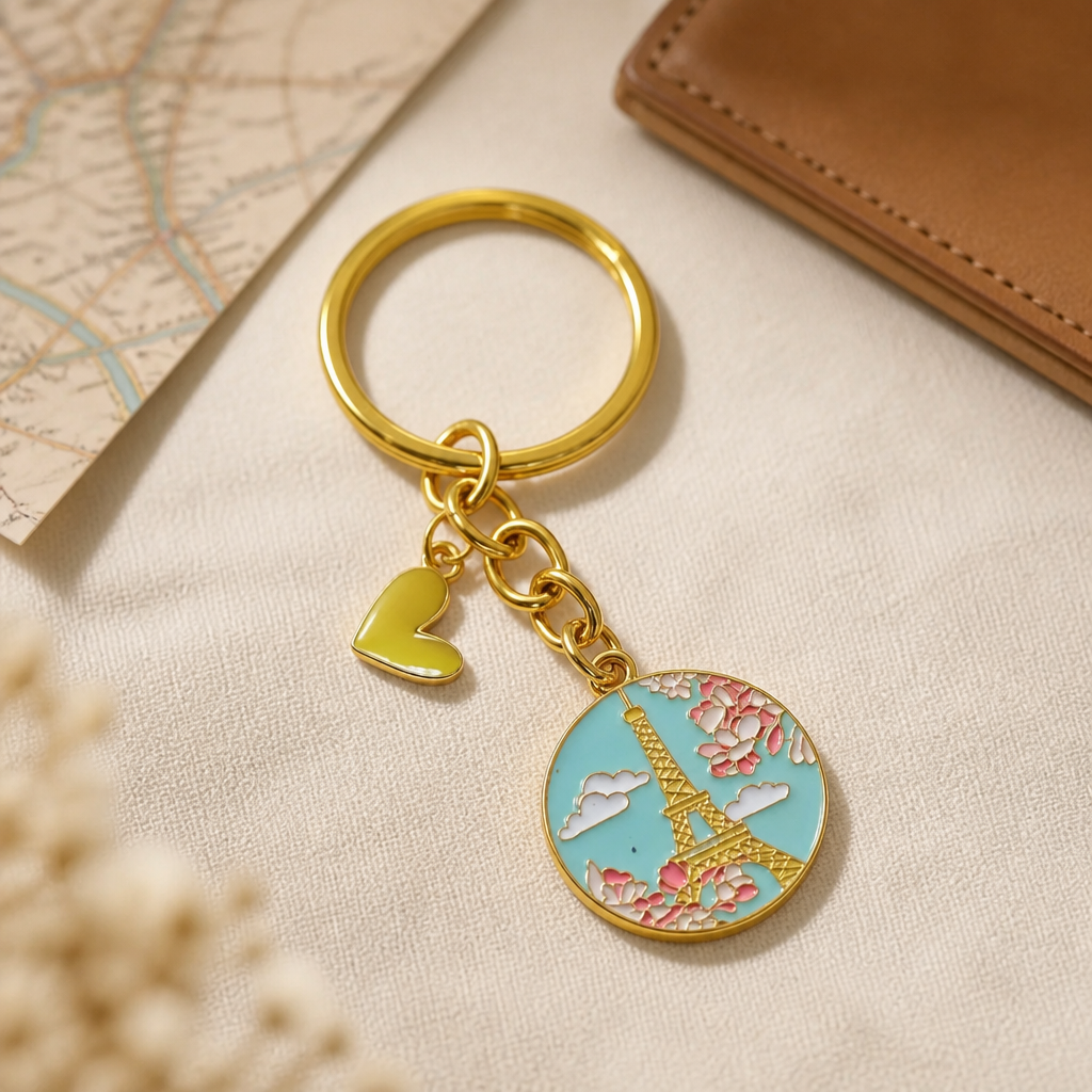 Eiffel Tower keyring
