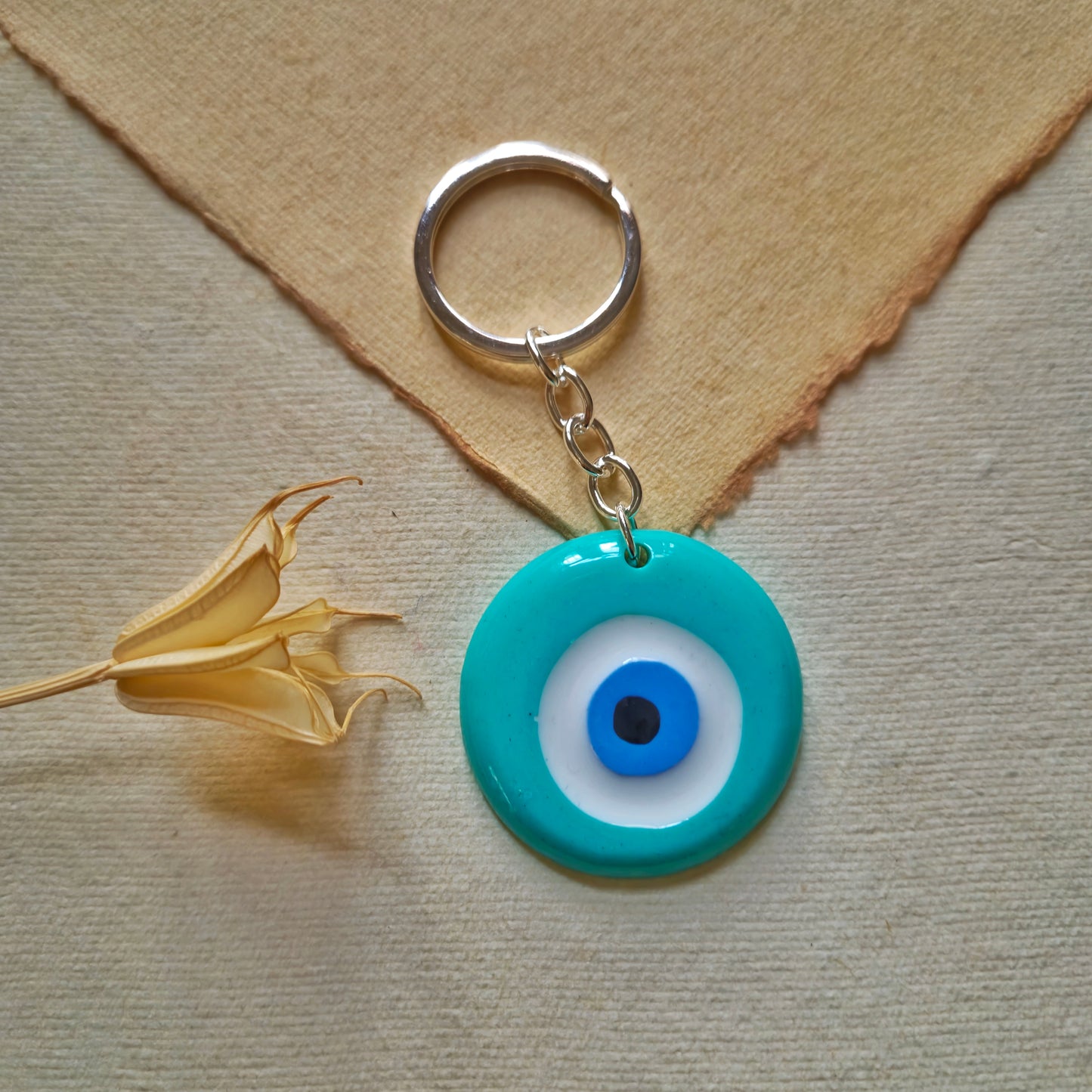 Evil eye keyring (E)