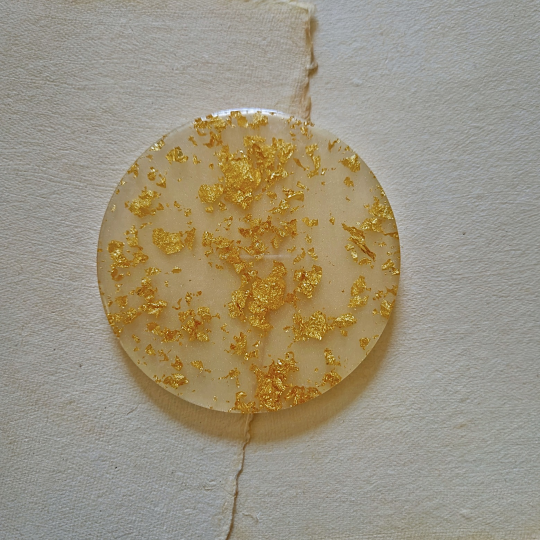 Festive resin coasters