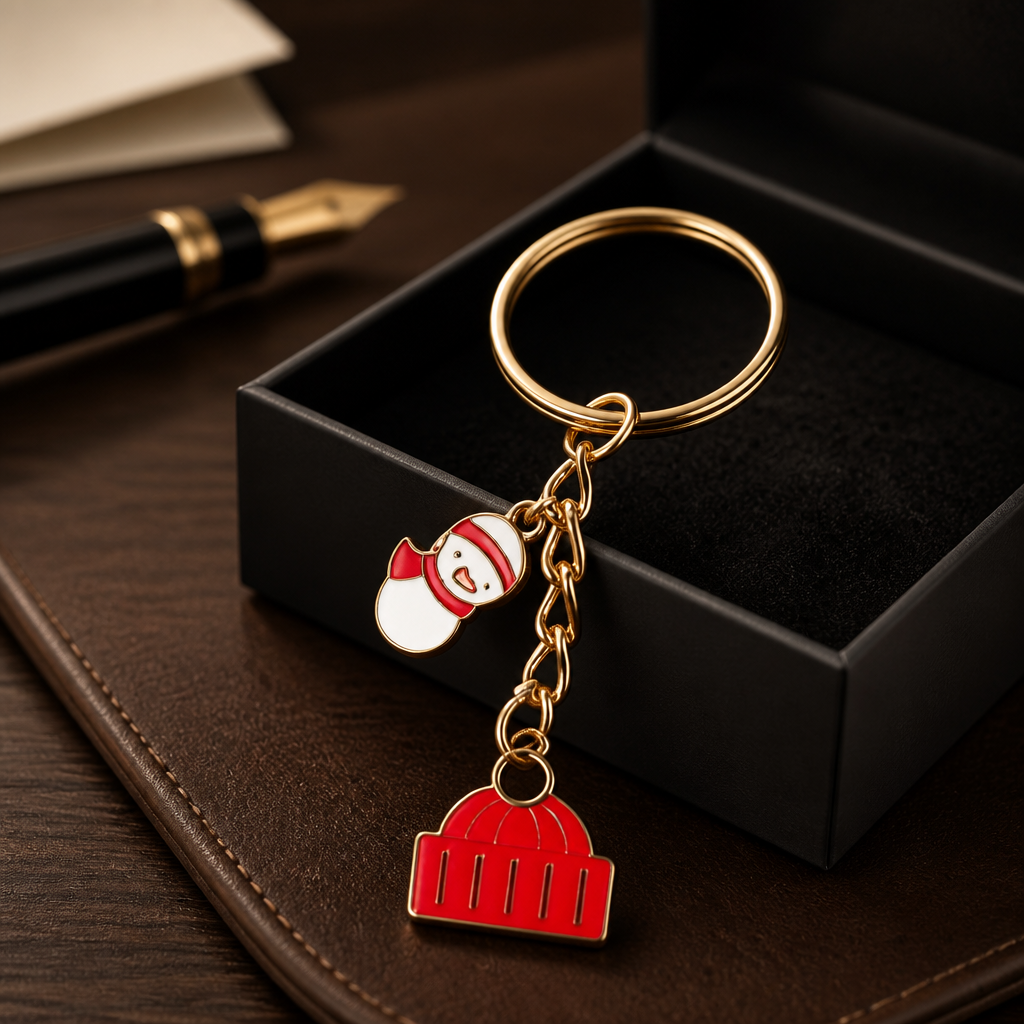 Winter keyring