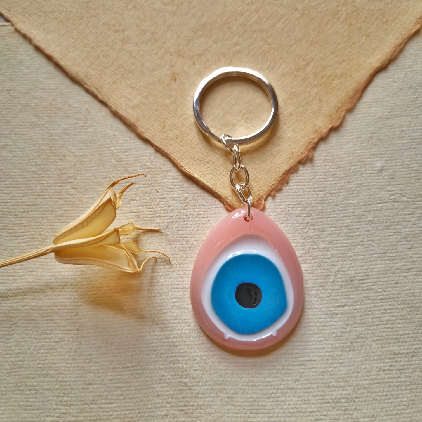 Evil eye keyring (B)