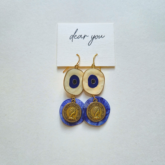 Evil eye statement danglers