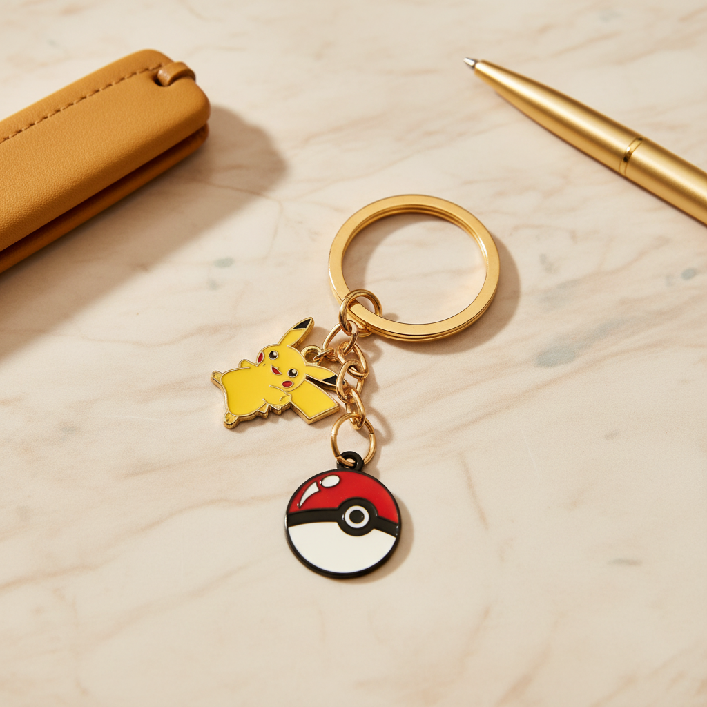 Pikachu keyring