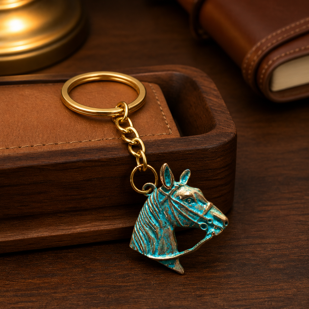 Royal horse keyring