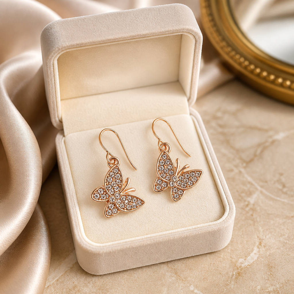 Butterfly earrings