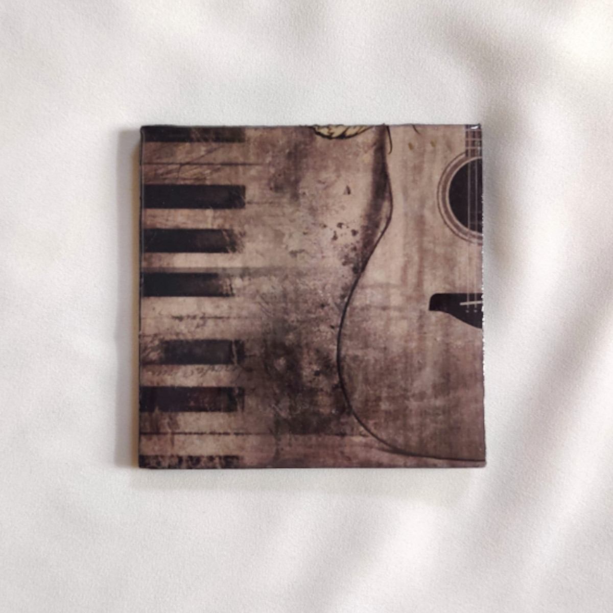 Music resin coasters