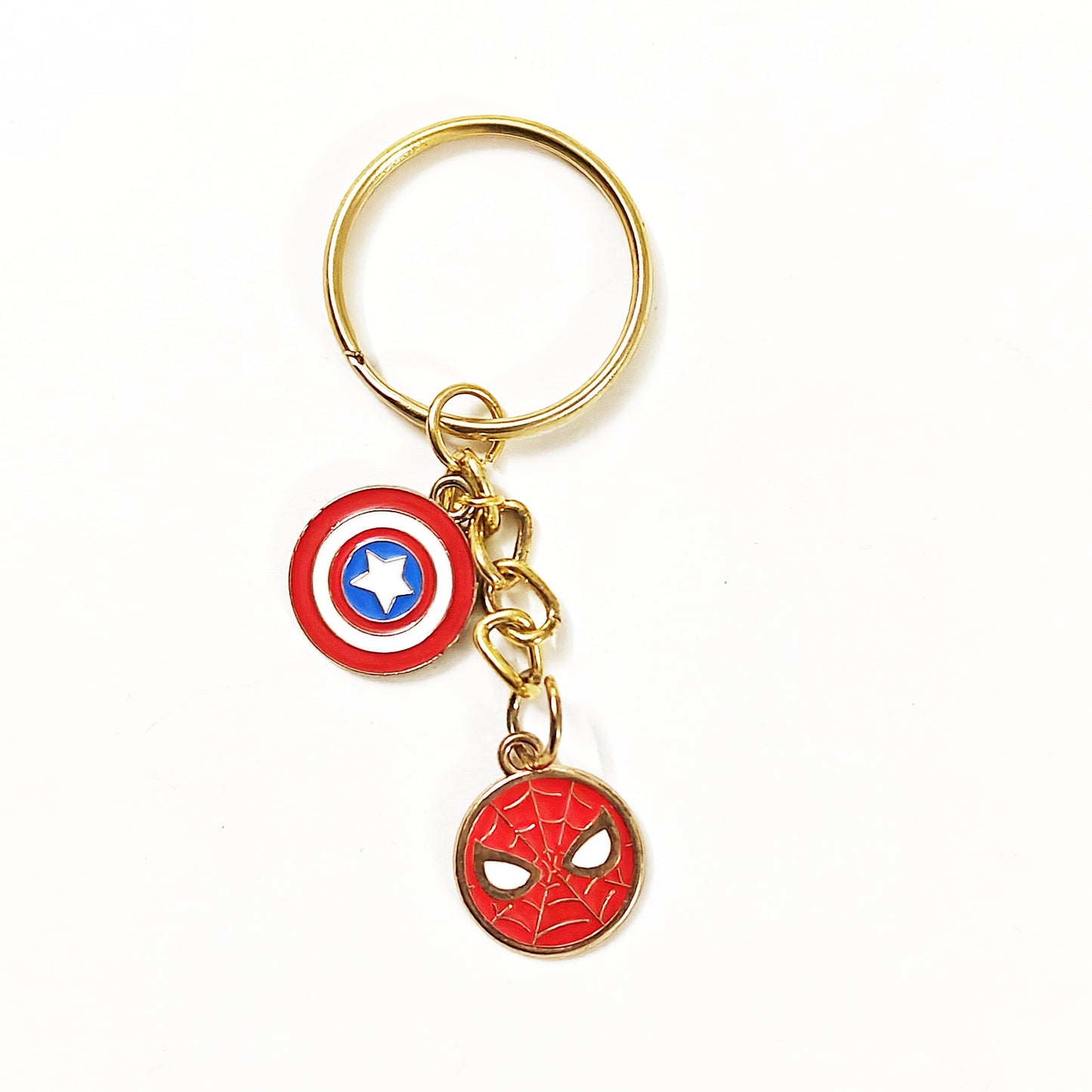 Superhero mania keyring