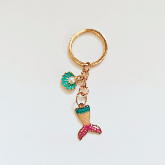 Little mermaid keyring