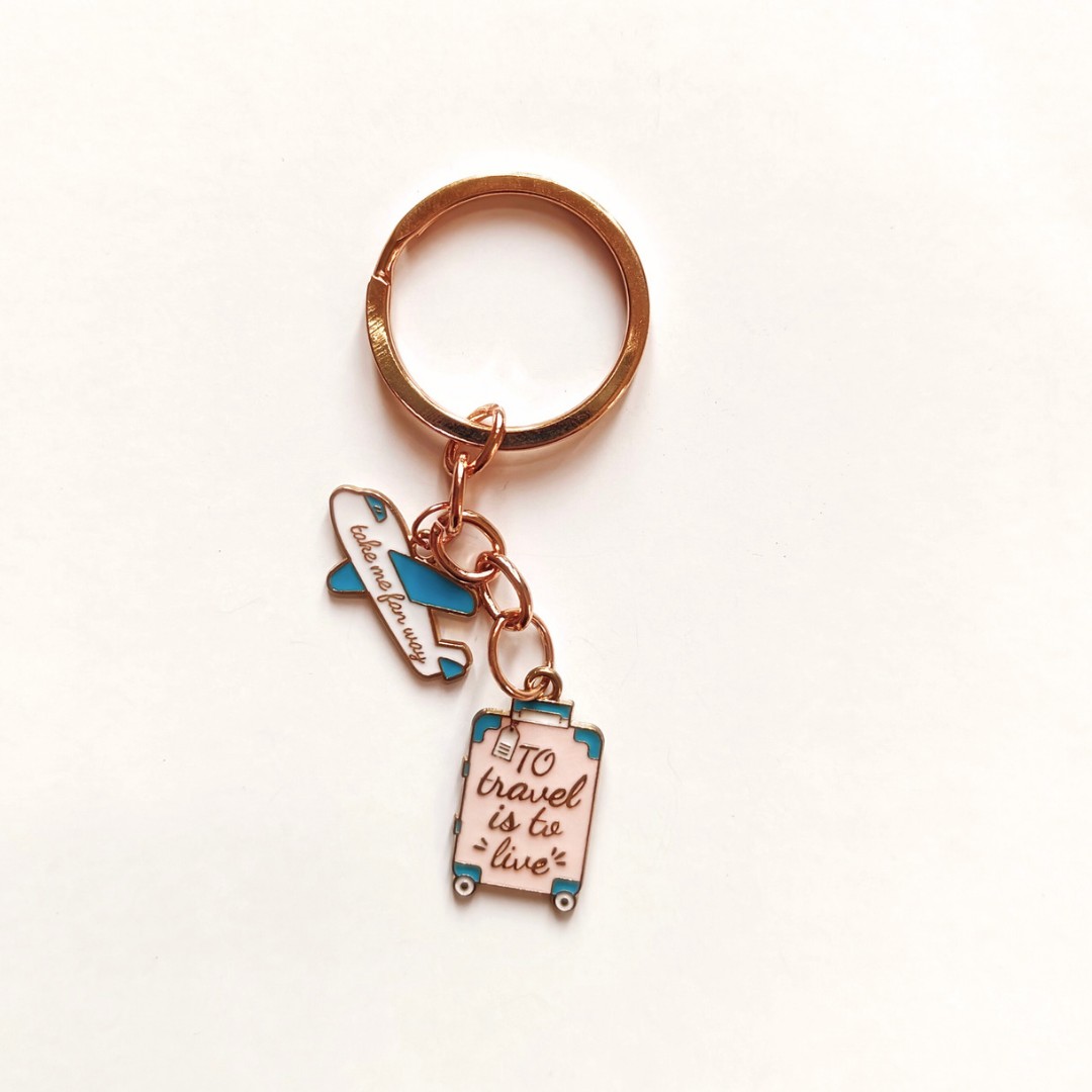 Wanderlust keyring