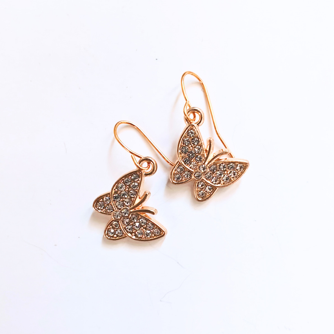 Butterfly earrings