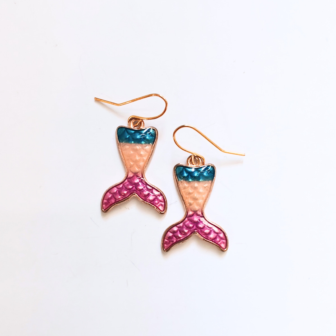 Mermaid earrings