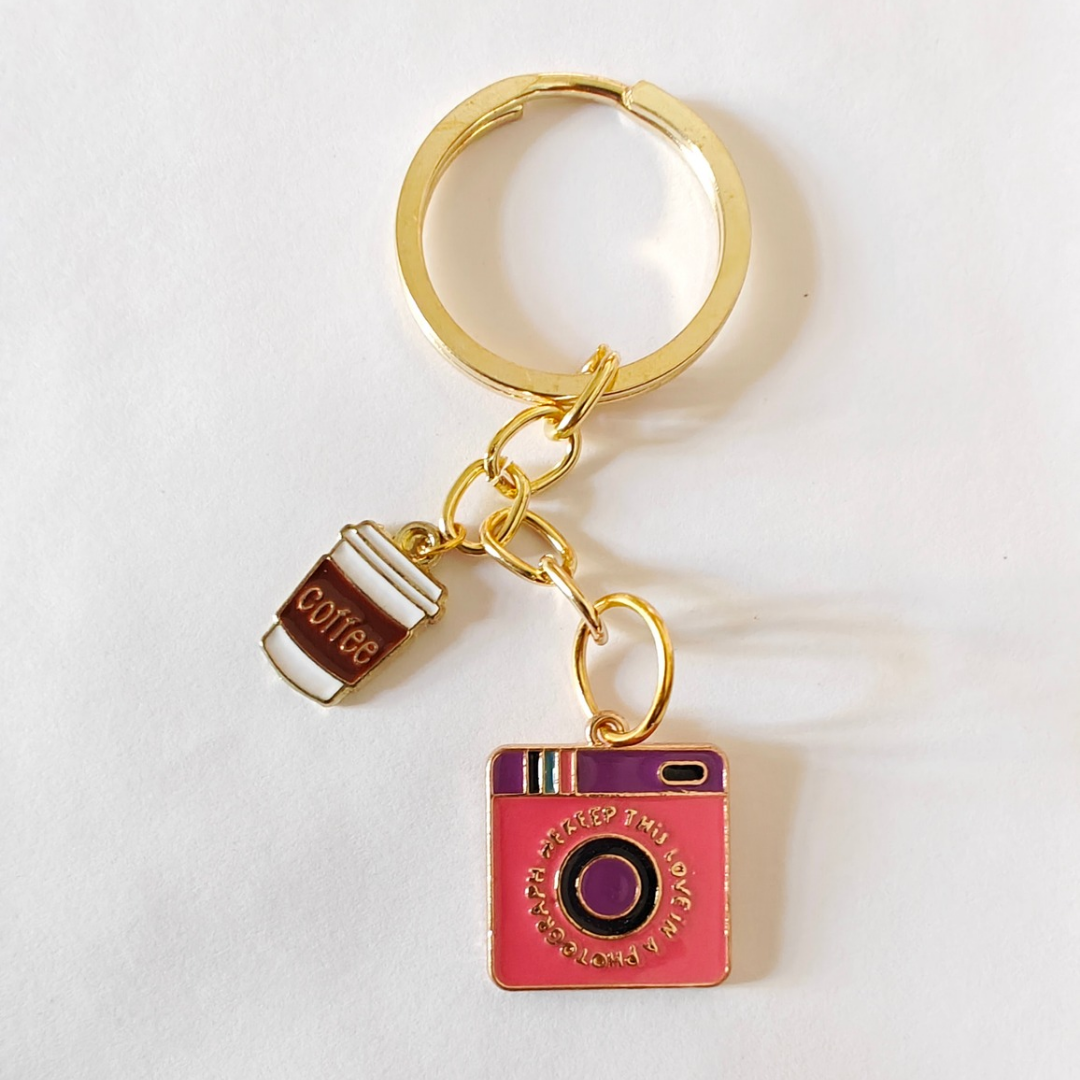 Insta queen keyring