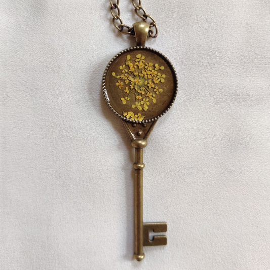 Vintage key locket
