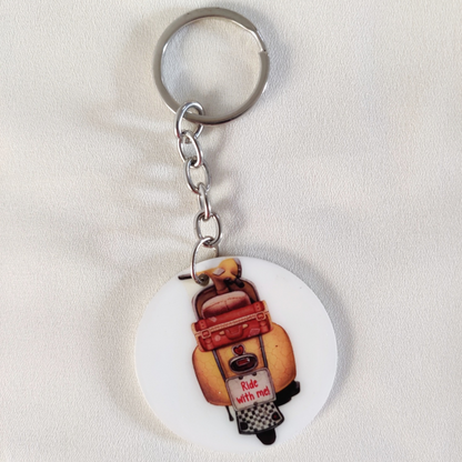 Scooter keyring