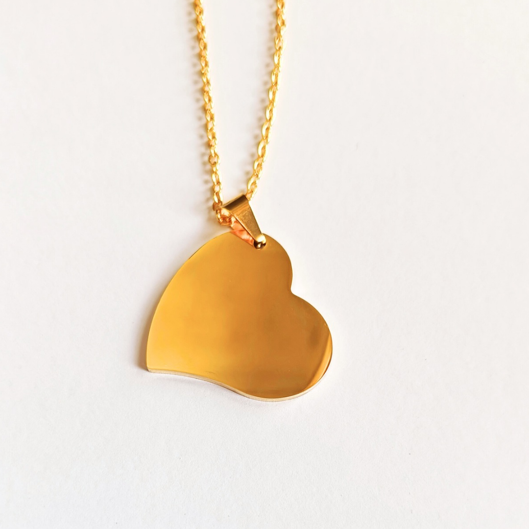 Heart of gold locket