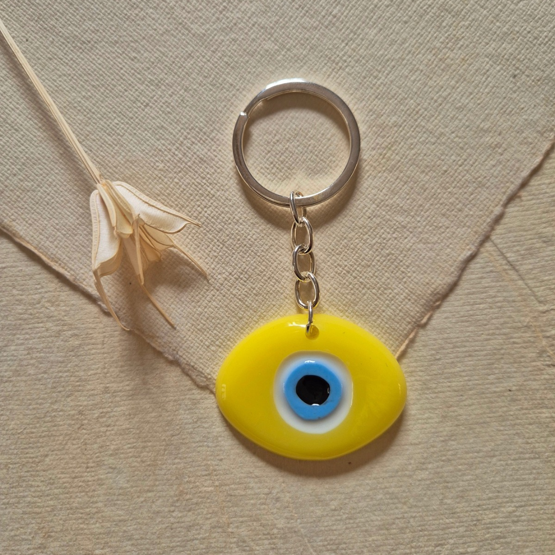 Evil eye keyring (C)