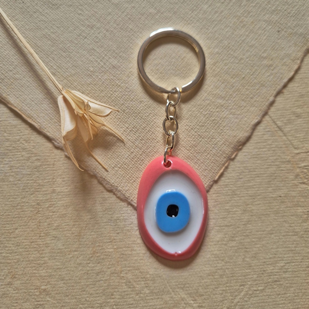 Evil eye keyring (F)