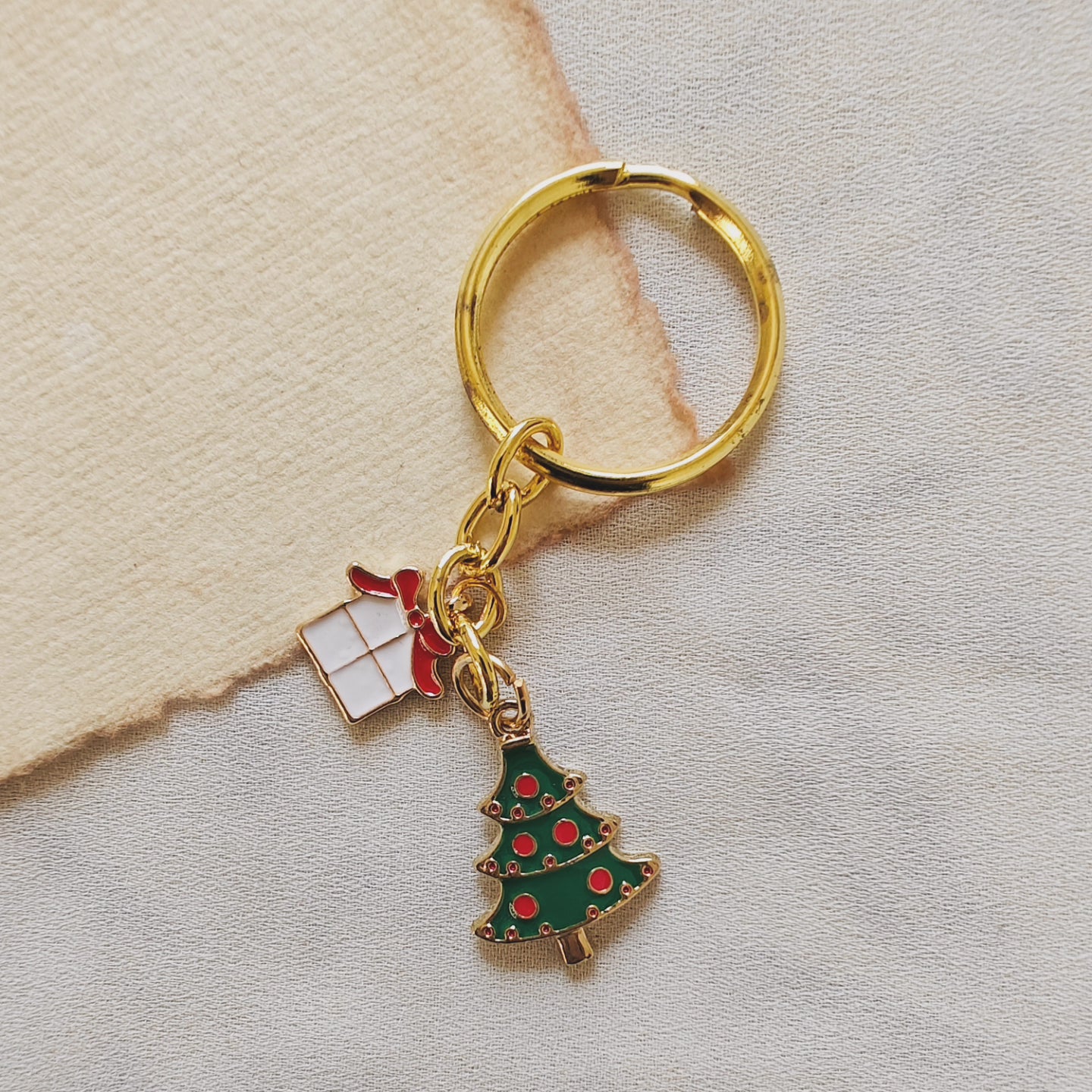 Christmas keyring