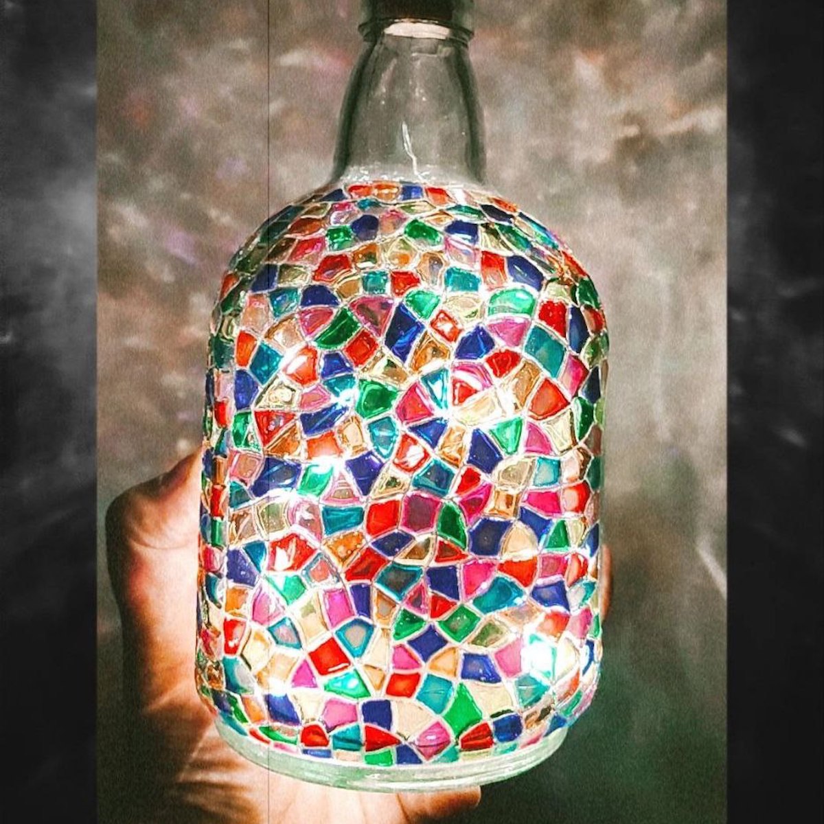 Mosaic lamp