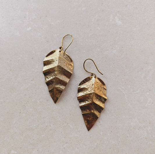 Autumn leaves earrings