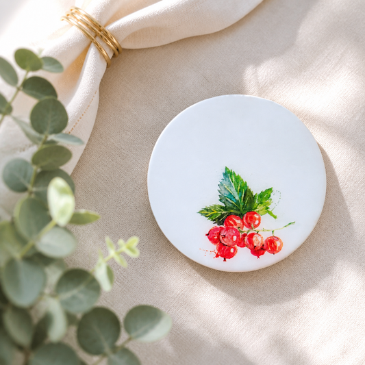 Fruits resin coasters