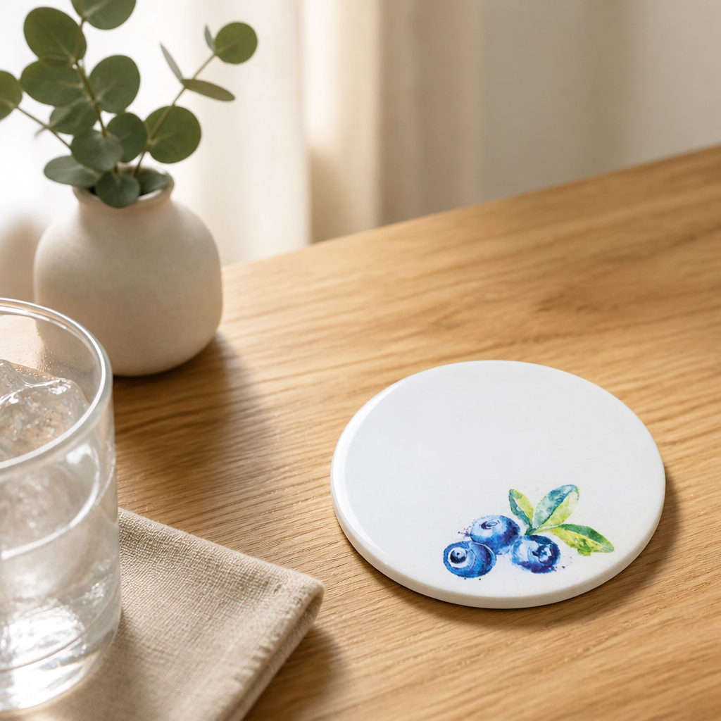 Fruits resin coasters