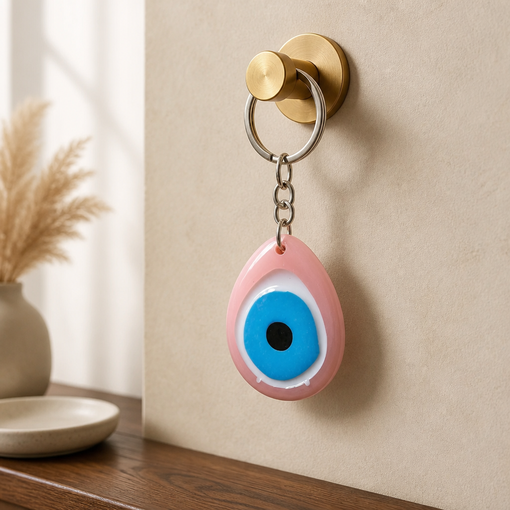 Evil eye keyring (B)