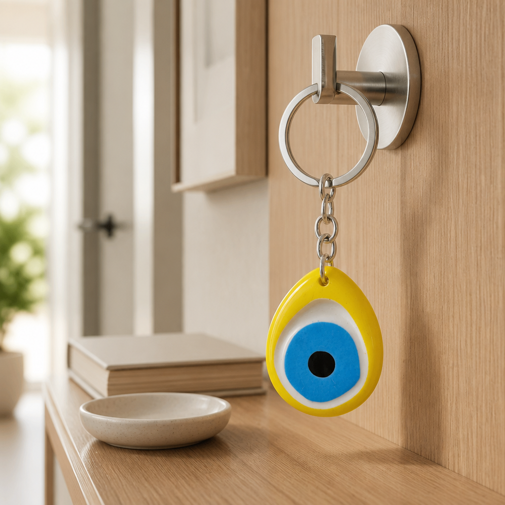 Evil eye keyring (B)