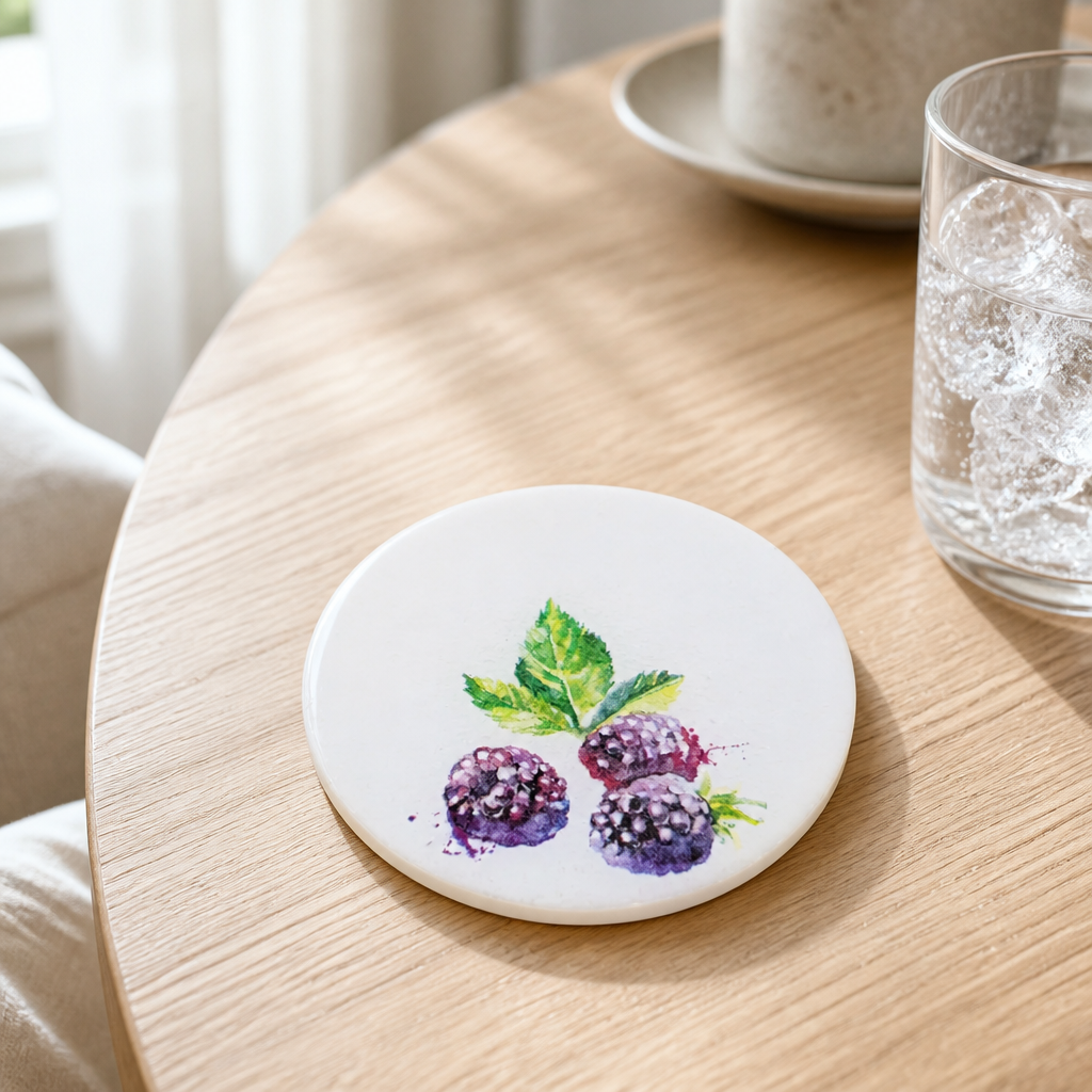 Fruits resin coasters