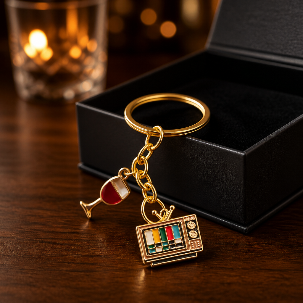 Netflix n chill keyring