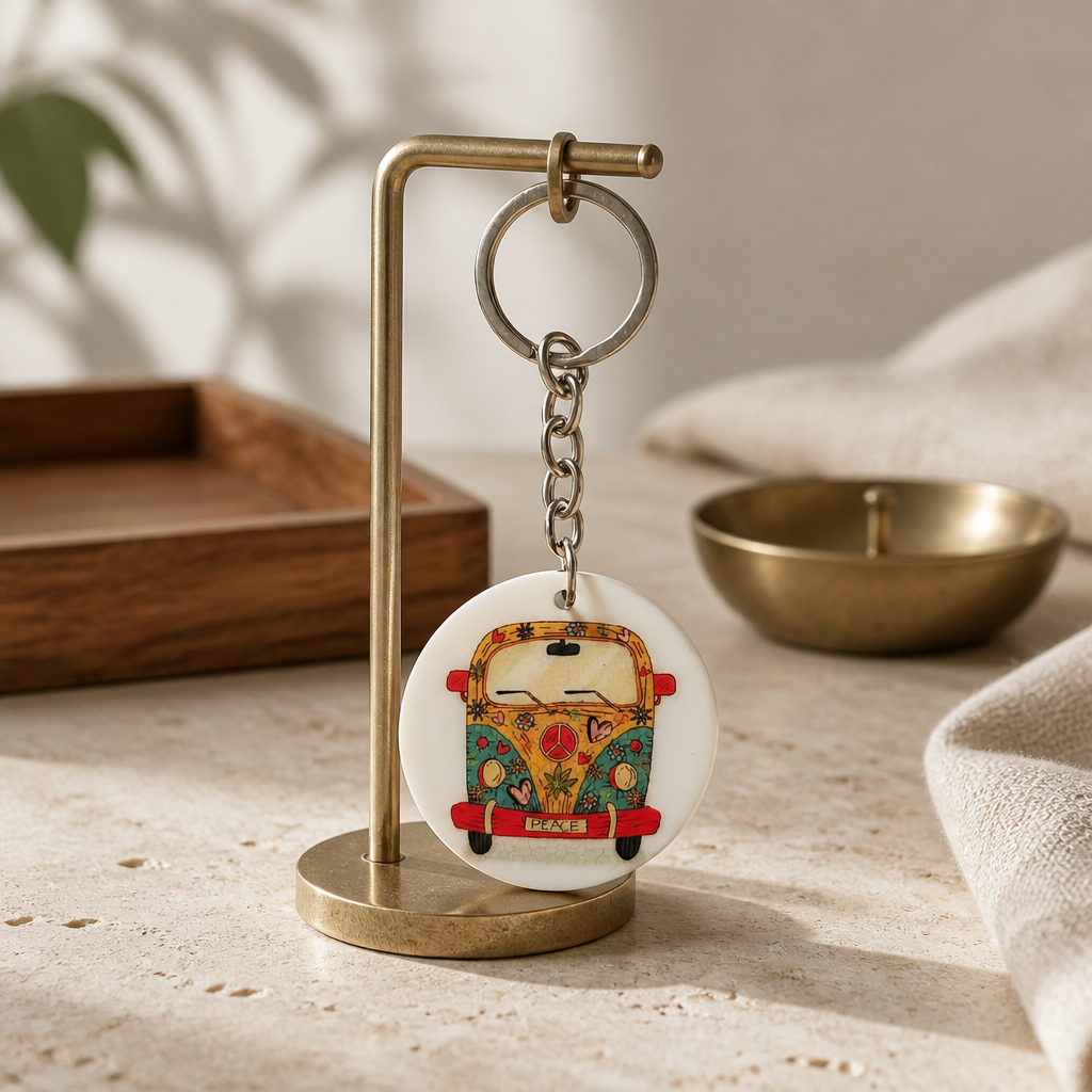 Enjoy life keyring