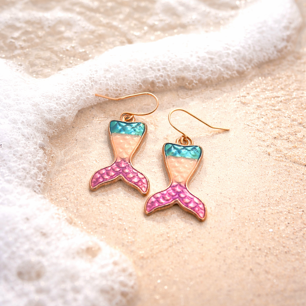 Mermaid earrings