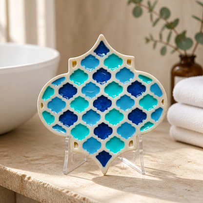 Moroccan resin coasters
