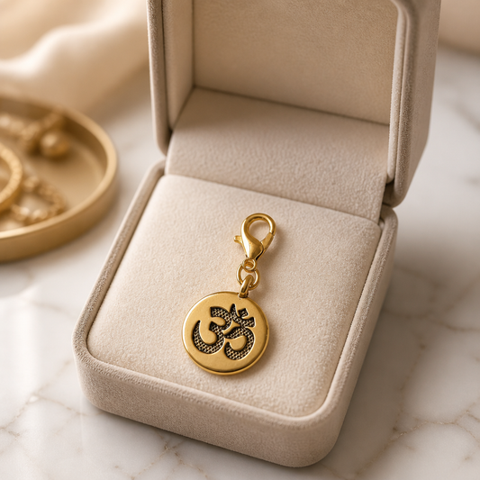 Om wallet charm