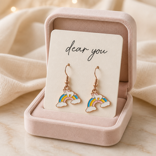 Unicorn earrings