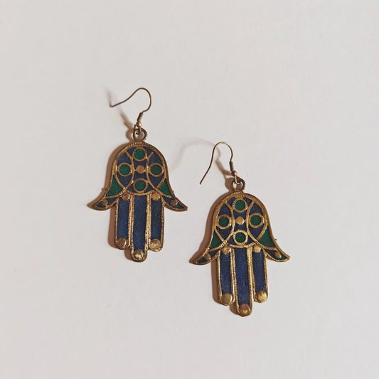 Hamsa Hand earrings