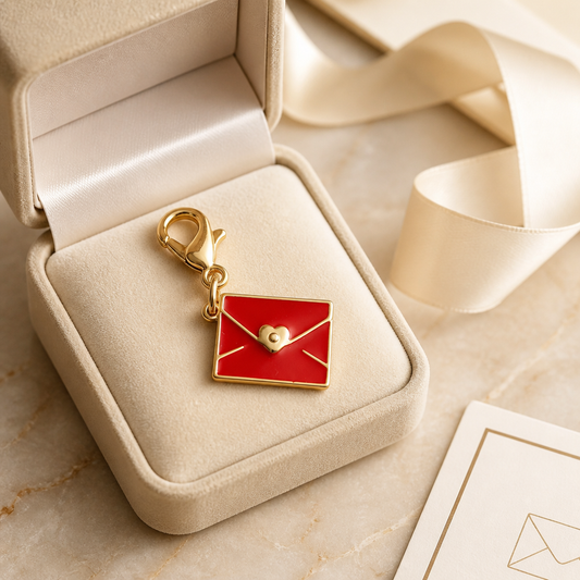 Envelope wallet charm
