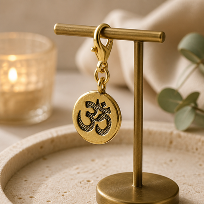 Om wallet charm