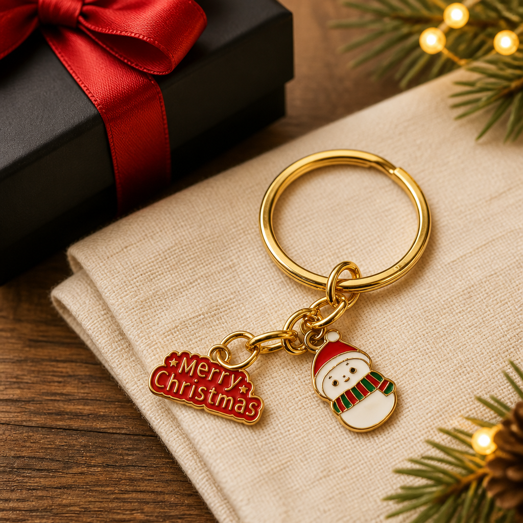 Christmas keyring