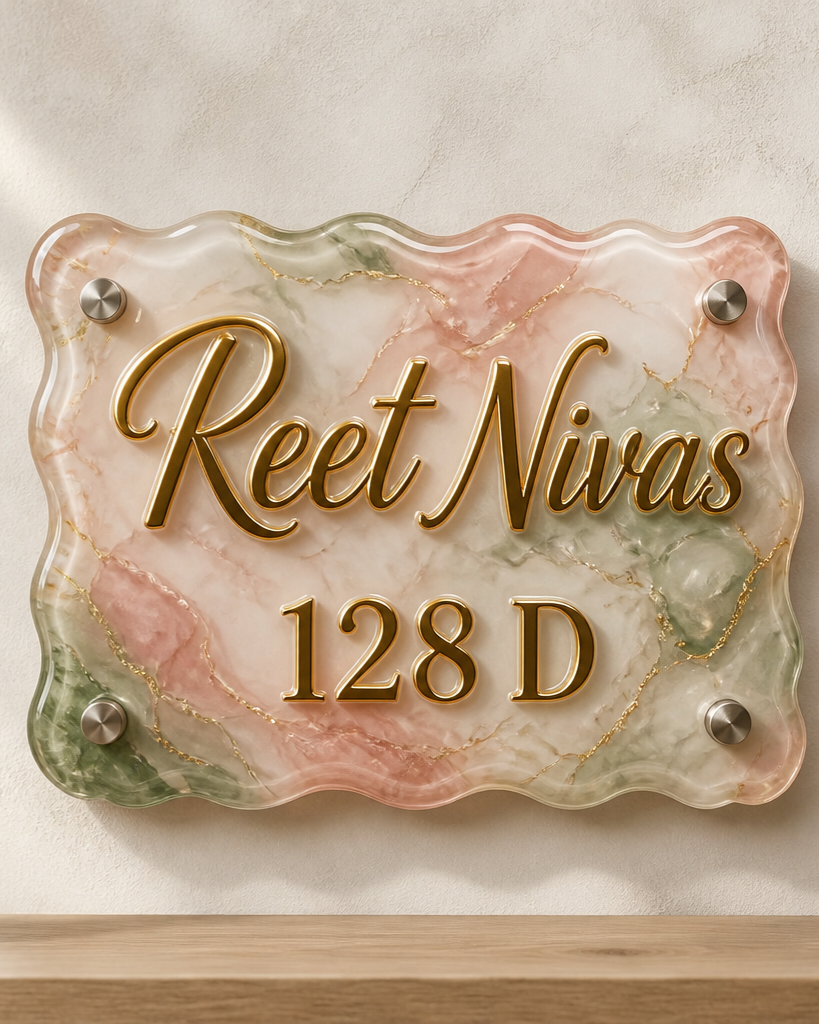 Resin Nameplate 8