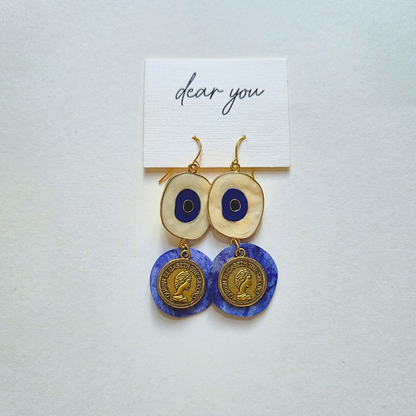 Evil eye statement danglers