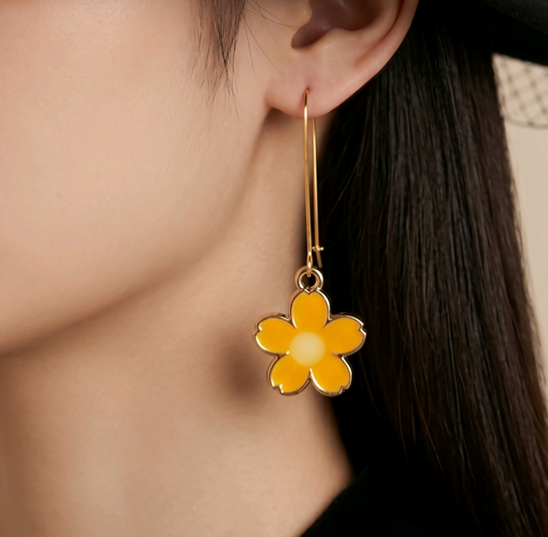 Yellow daisy danglers